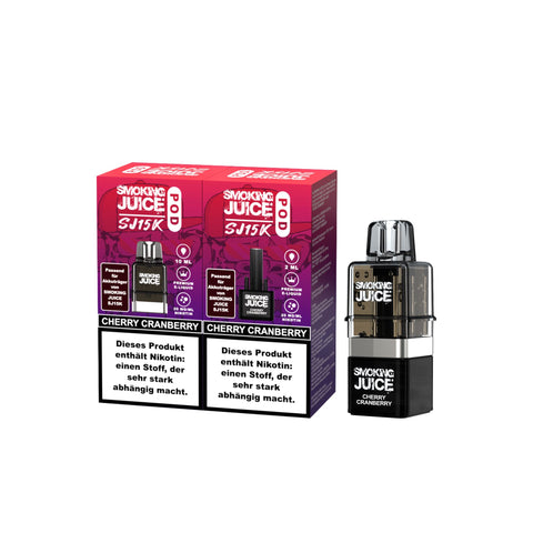 Smoking Juice SJ15K POD – Cherry Cranberry