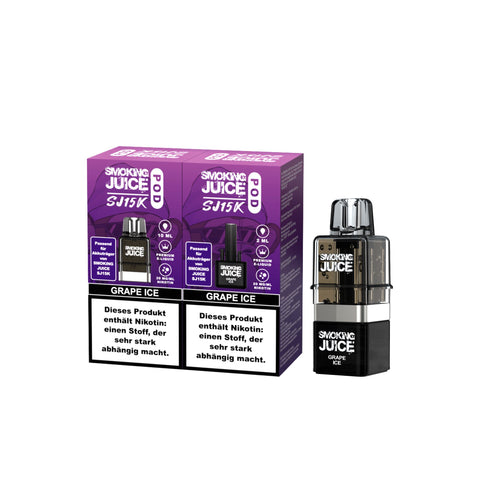 Smoking Juice SJ15K POD – Grape Ice