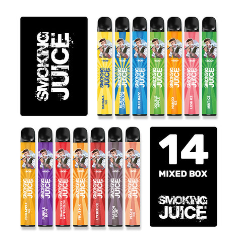 Smoking Juice | 14 Stück MIXBOX – Maximaler Geschmack, maximale Vielfalt