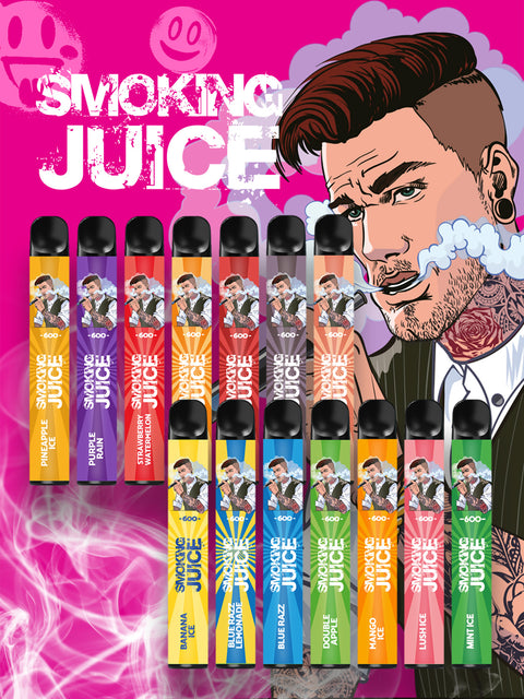 Smoking Juice E-Zigaretten Einweg Vapes mit intensivem Geschmack onl SmokingJuice24 Smoking Juice E-Zigaretten Einweg Vapes mit intensivem Geschmack onl SmokingJuice24